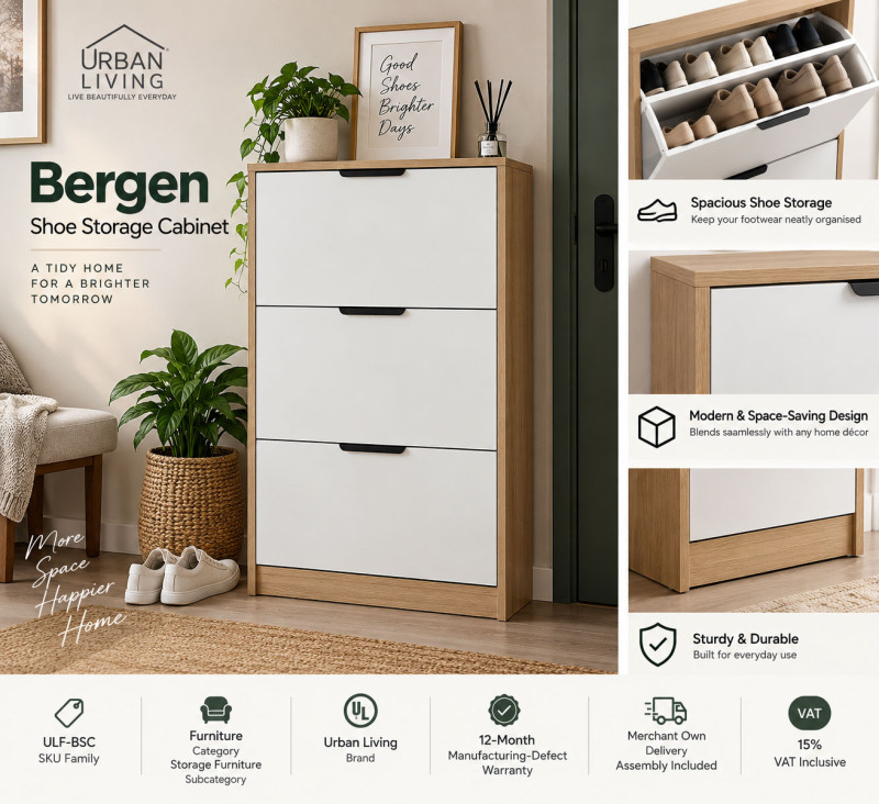 Bergen Shoe Storage Cabinet