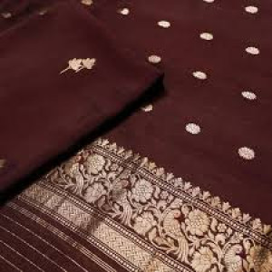 Women's Sequins Party Wear Gown Dupatta Dress Maroon