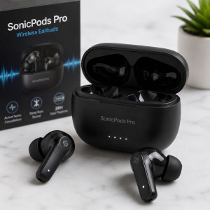 SonicPods Pro Wireless Earbuds